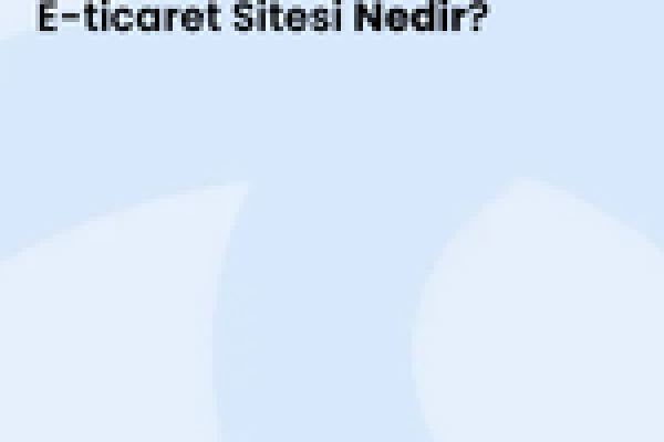 Özel Kodlanmış E-ticaret Sitesi Nedir?
